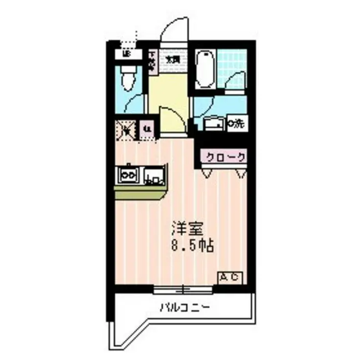 トミボナール 2階階 間取り