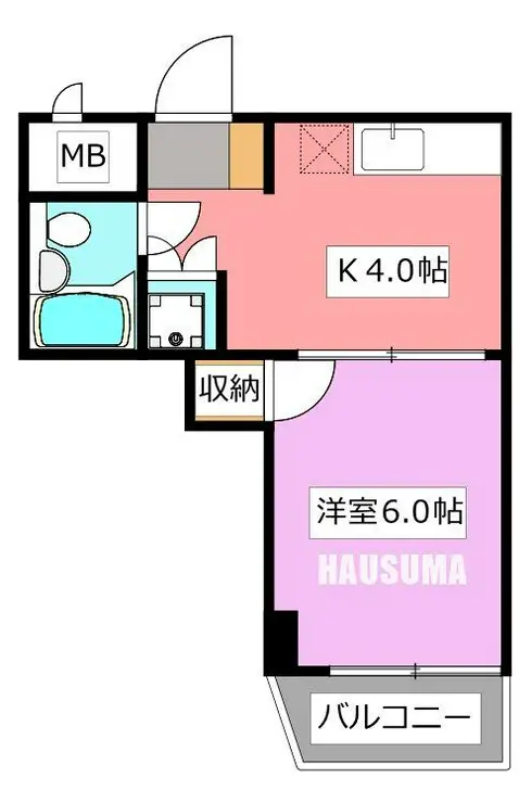 巣鴨陽光ハイツ 5階階 間取り