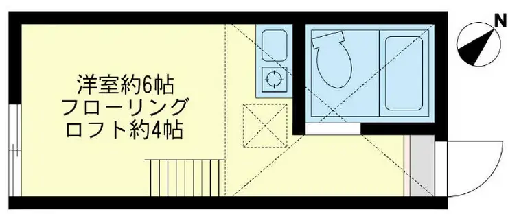 ユナイト汐入サント・シャペルの街 1階階 間取り