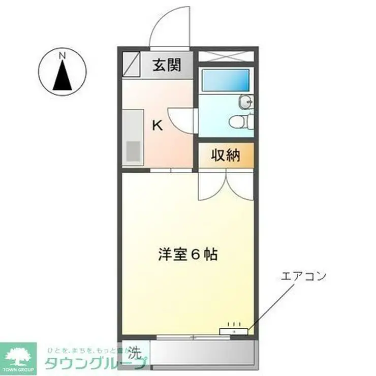 カーサ武蔵 2階階 間取り