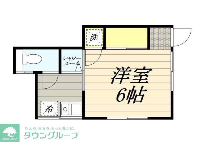 COCO SUMOO(1K/2階)の間取り写真
