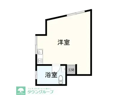 タイムズコーポ(ワンルーム/7階)の間取り写真