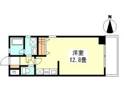 ヴィラオートヴァーグ(ワンルーム/3階)の間取り写真