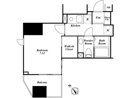 プレミアステージ大塚(1K/3階)の間取り写真