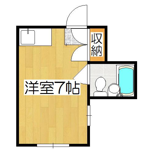 シェモワ・30(ワンルーム/6階)の間取り写真