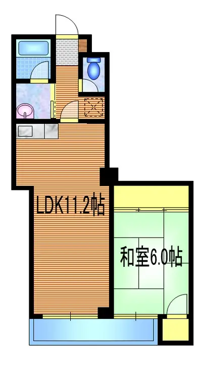 コンチネンタルハイム 2階階 間取り