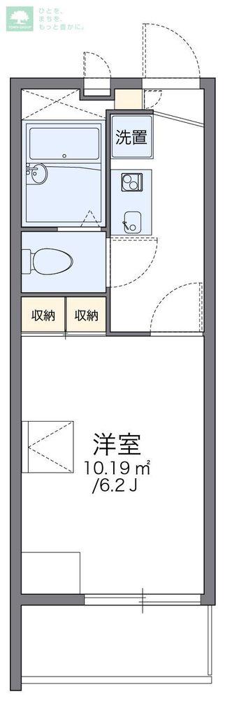レオパレスCASA BEATO(1K/3階)の間取り写真