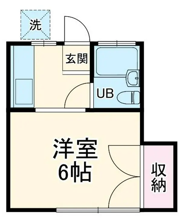 ベルシャンブル 1階階 間取り