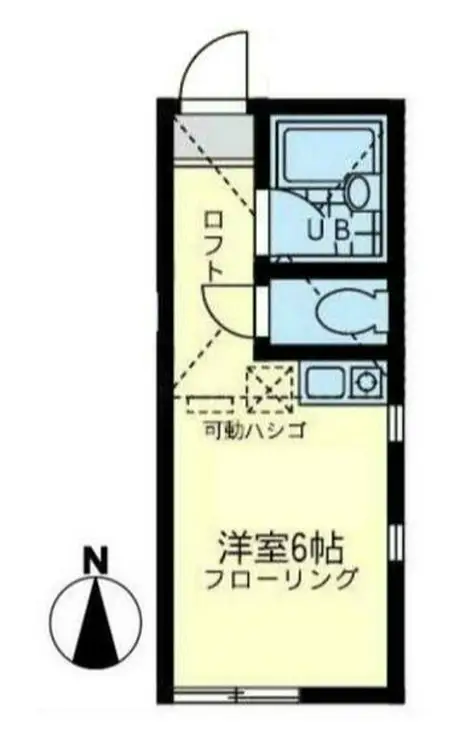 サザンリビエラ多摩川 1階階 間取り