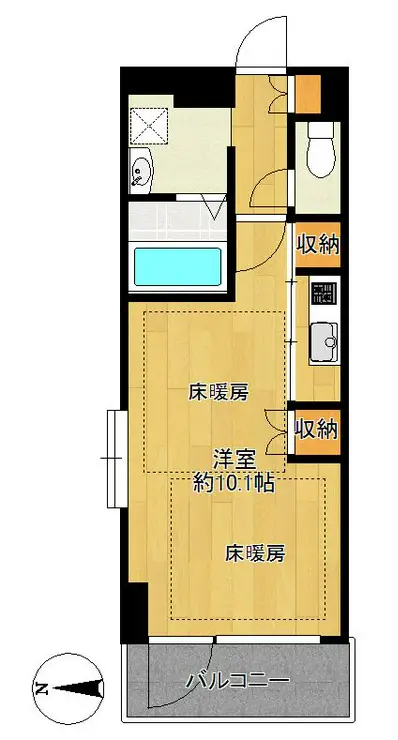 ラメールマエジマ 2階階 間取り
