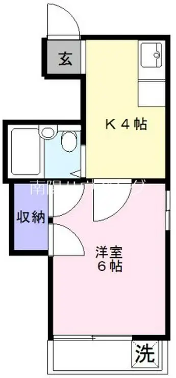 エクセレントハイツ 1階階 間取り