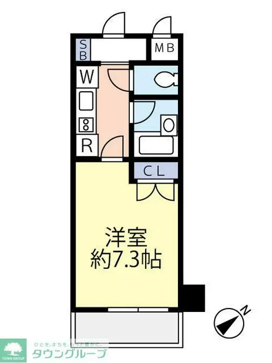 グランヴァン上板橋 4階階 間取り