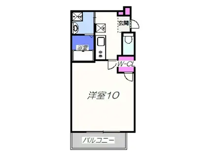 フジパレス堺東VI番館(1K/2階)の間取り写真