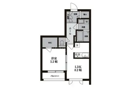 TS GARDEN川崎大師II棟(1LDK/3階)の間取り写真