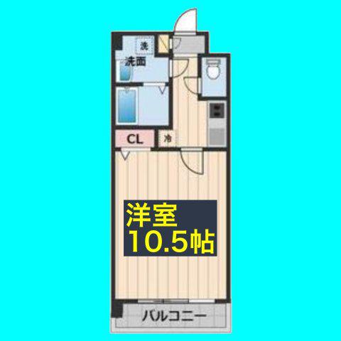 マ・メゾン瑞穂(1K/3階)の間取り写真