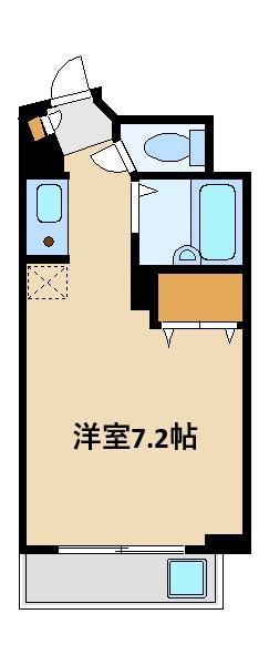 フォレスト青葉(ワンルーム/7階)の間取り写真