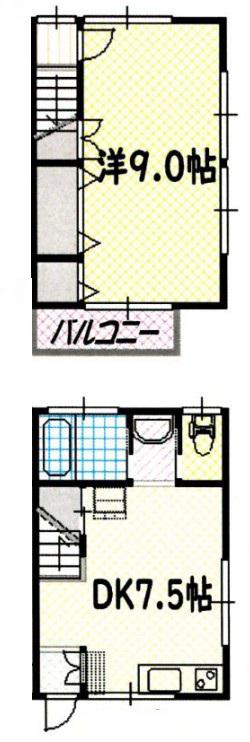 サンハイツ(1DK/1階)の間取り写真