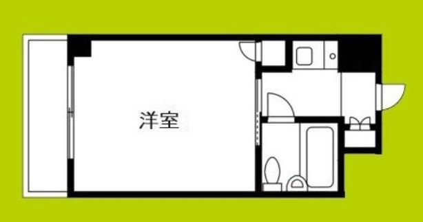 ITRマンション(1K/2階)の間取り写真