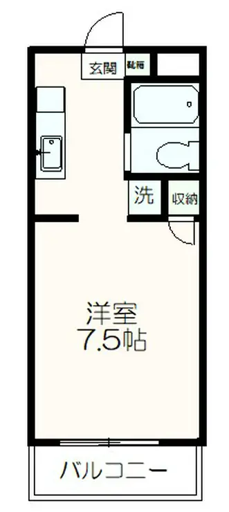 メルベイユ 2階階 間取り