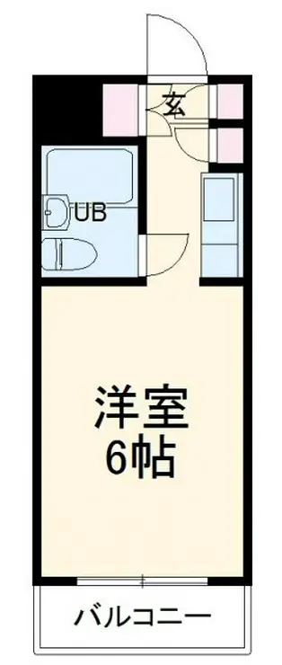 ライオンズマンション相模原第8 8階階 間取り