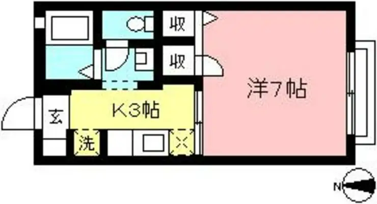 グランシード祖師谷 2階階 間取り
