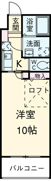 ルネス グランドゥール 6階階 間取り