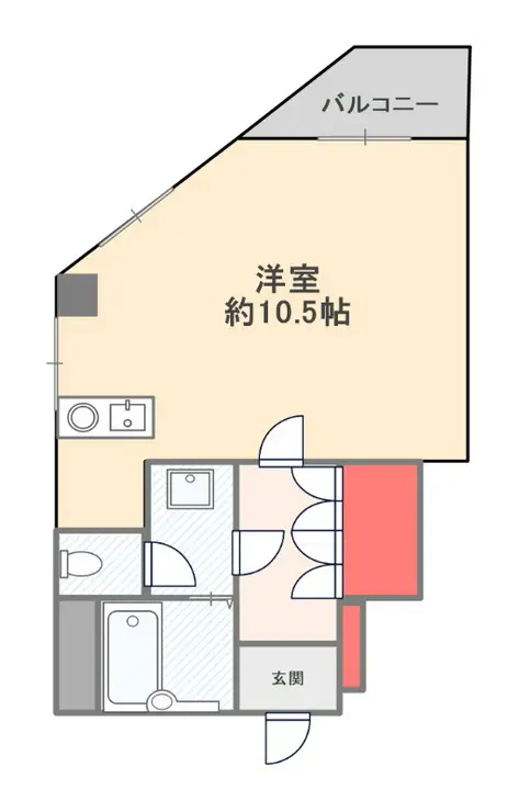 パレラプラージュ 4階階 間取り