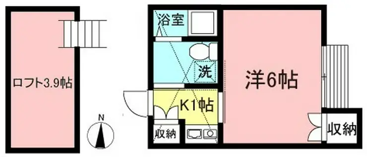 マ・ピエス百合ヶ丘 1階階 間取り