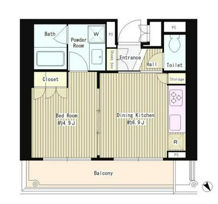 MMガーデン 4階階 間取り