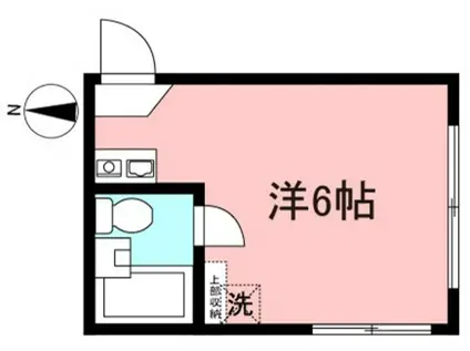 ライフピア梅が丘II(ワンルーム/1階)の間取り写真