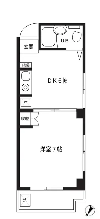 レグノスハラ 4階階 間取り