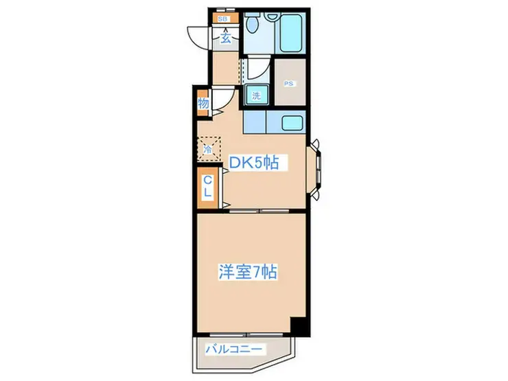 ルネッサンス代々木85 4階階 間取り