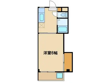 レスポワール(1K/3階)の間取り写真