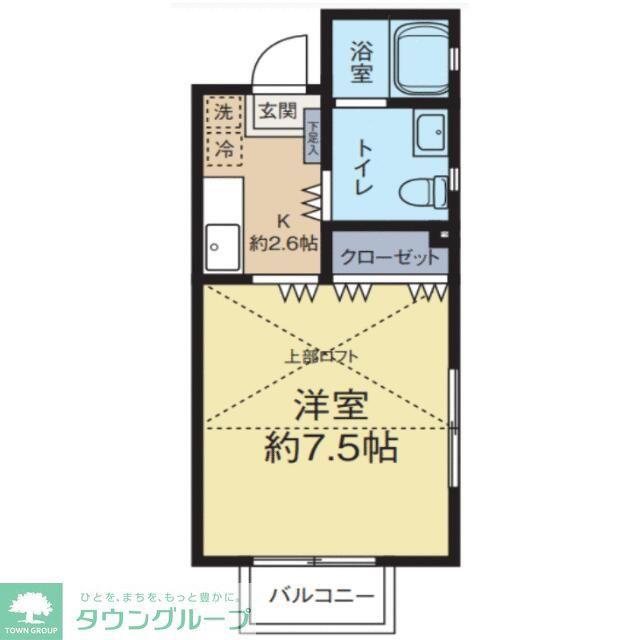 ダイユー36番館(1K/1階)の間取り写真