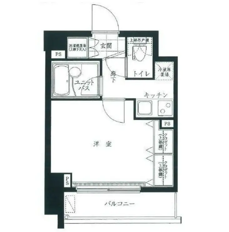 ルーブル小石川弐番館 4階階 間取り