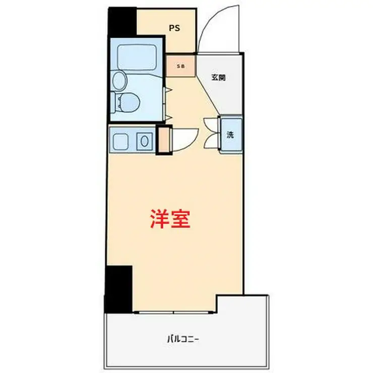 シーズ川崎 5階階 間取り