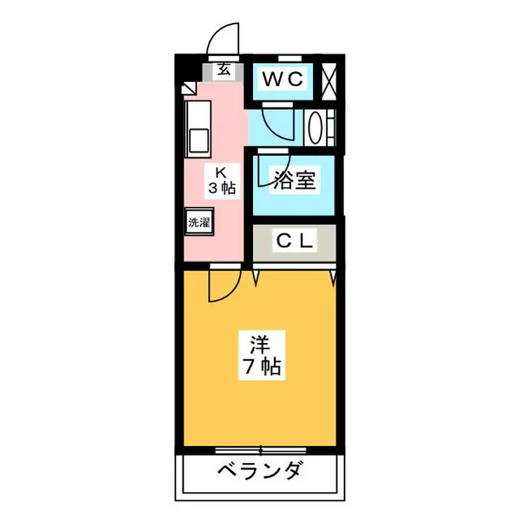丹木田口ビル 4階階 間取り