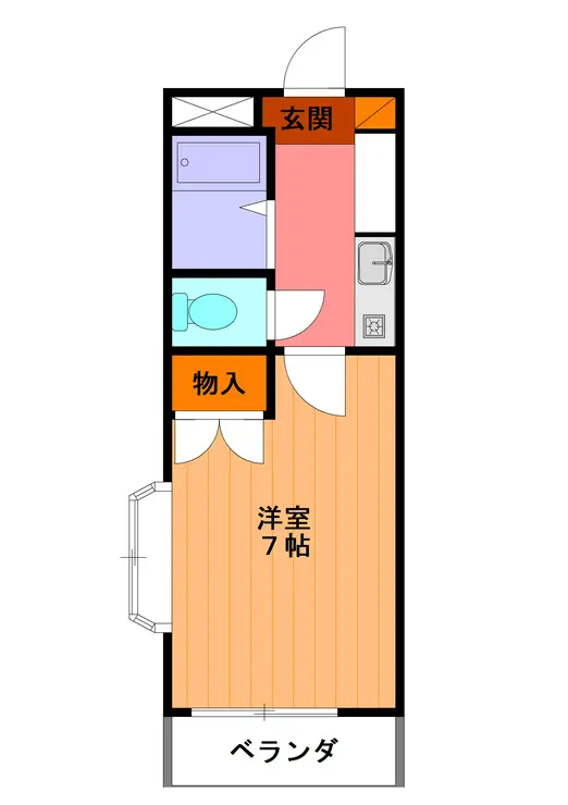 シャルマンシャンブル 3階階 間取り