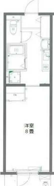 AZEST世田谷松原 2階階 間取り