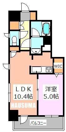 エクセレンシア駒込(1LDK/9階)の間取り写真