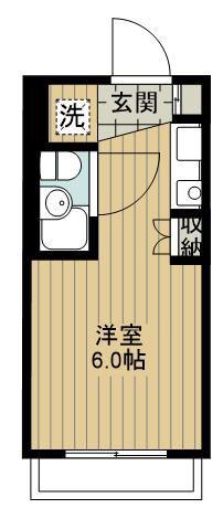 ダイホープラザ橋本III(1K/3階)の間取り写真