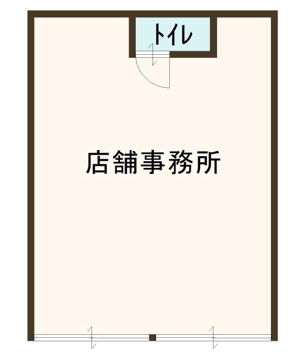 アッシュコート阿倍野(ワンルーム/1階)の間取り写真