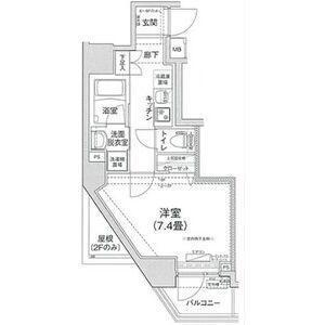 アイルプレミアム本駒込(1K/5階)の間取り写真