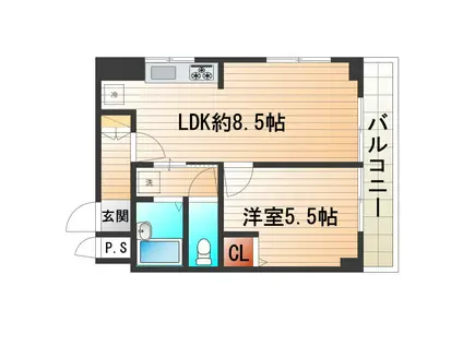 お花茶屋ダイヤモンドマンション(1LDK/3階)の間取り写真