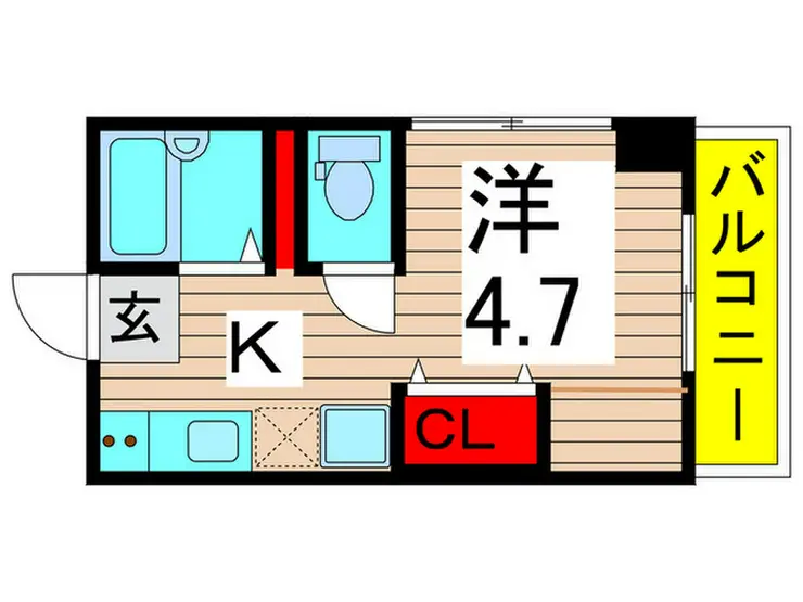 青山マンション 3階階 間取り