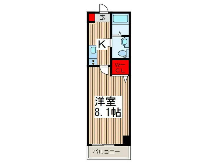 アルファコート西川口9 10階階 間取り