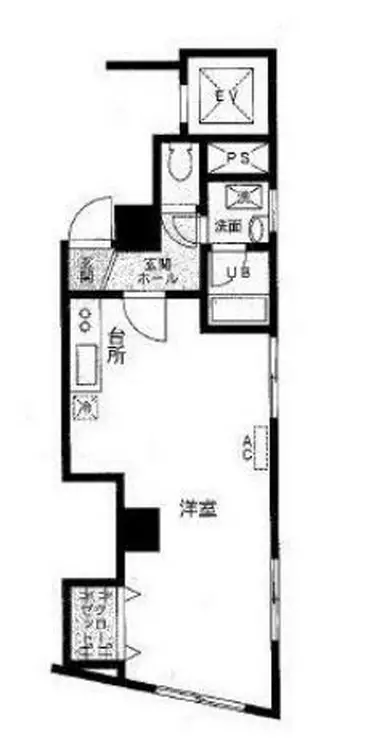 宝恵マンション 4階階 間取り
