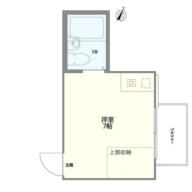 パレスリバーサイド 2階階 間取り