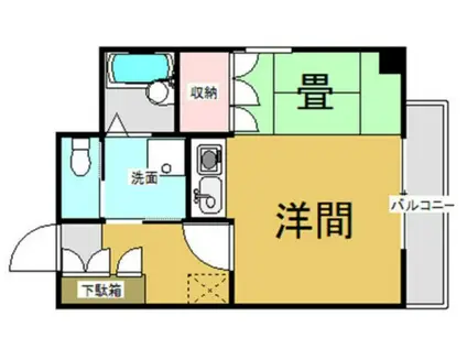 千代田VOGEL-1(ワンルーム/7階)の間取り写真