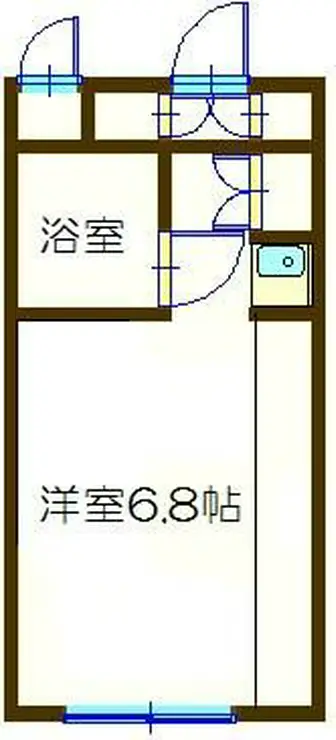 ドミール玉川学園 2階階 間取り